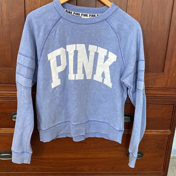 PINK sweatshirt size XS like new condition - Picture 1 of 7